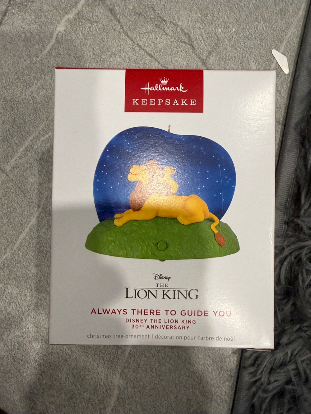 Hallmark Keepsake Lion King Ornament - Yellow & Green